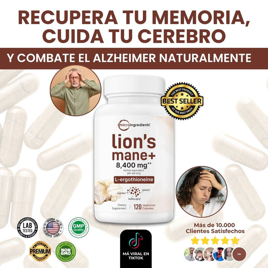 Previene el Alzheimer con Melena de León - Microingredients®