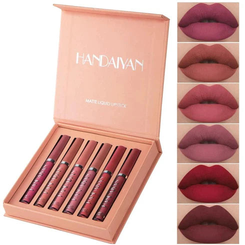 Set x6 Labiales Mate Intensos - Handaiyan®